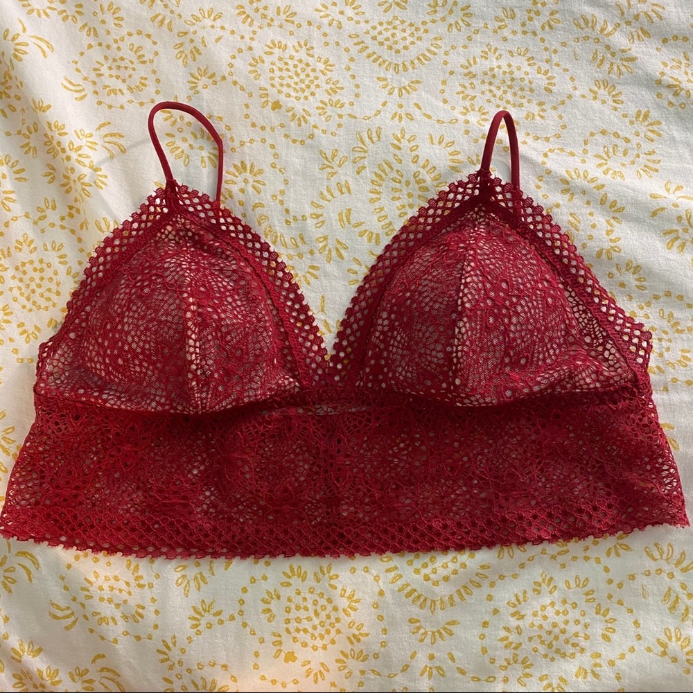 Victoria’s Secret Sexy Red Lacy Bralette